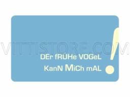 Zeige Details für Frühstücksbrettchen Der frühe Vogel kann mich mal! Bild von Frühstücksbrettchen Der frühe Vogel kann mich mal!