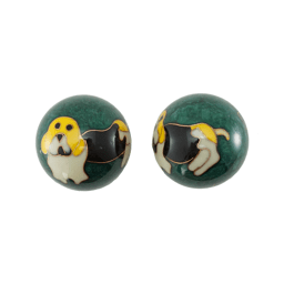 Zeige Details für Qigong Kugeln Hund grün ø 40 mm Bild von Qigong Kugeln Hund grün ø 40 mm