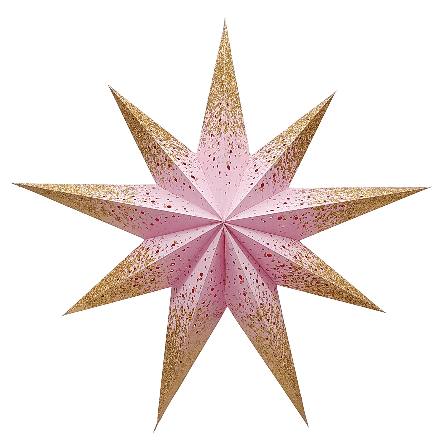 Bild von starlightz bianco m light pink/gold sparkle