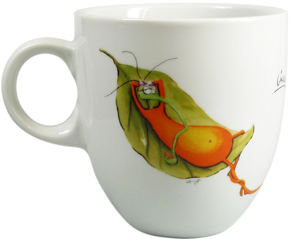 Bild von Tasse / Becher Lässige Fruchtfliege