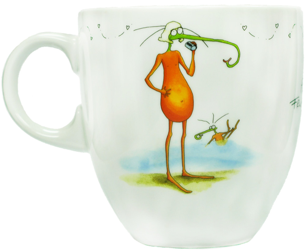 Bild von Tasse / Becher Papa Fruchtfliege