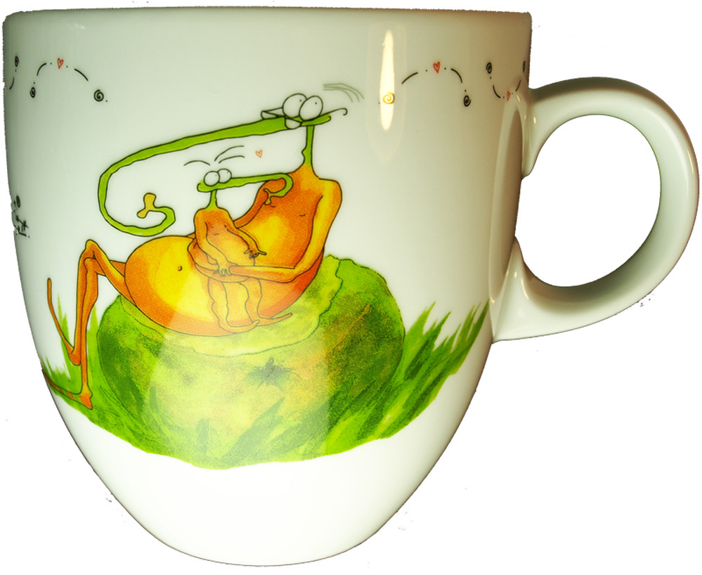 Bild von Tasse / Becher Opi Fruchtfliege
