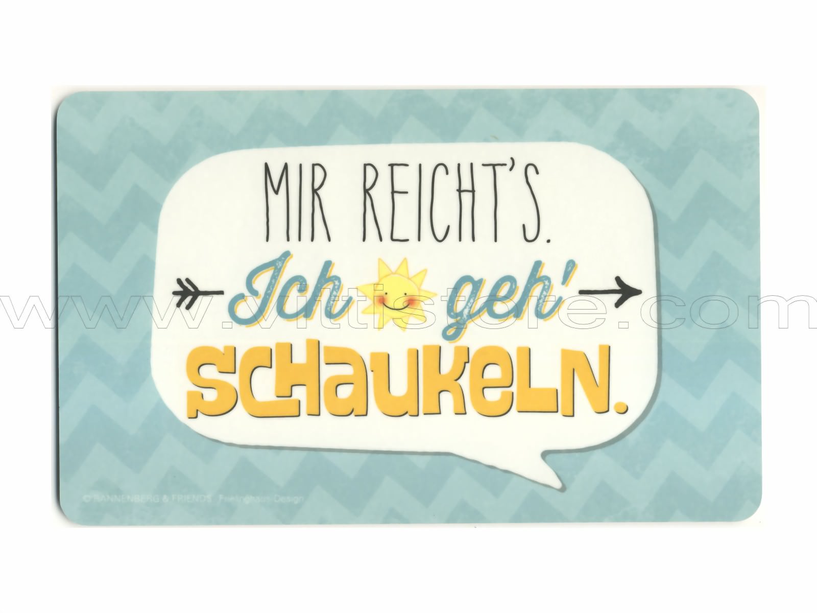 Bild von Frühstücksbrettchen Mir reicht's