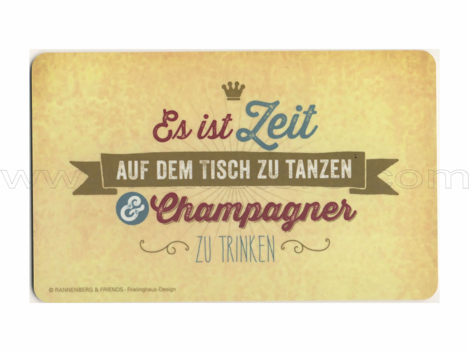 Bild von Frühstücksbrettchen Champagner